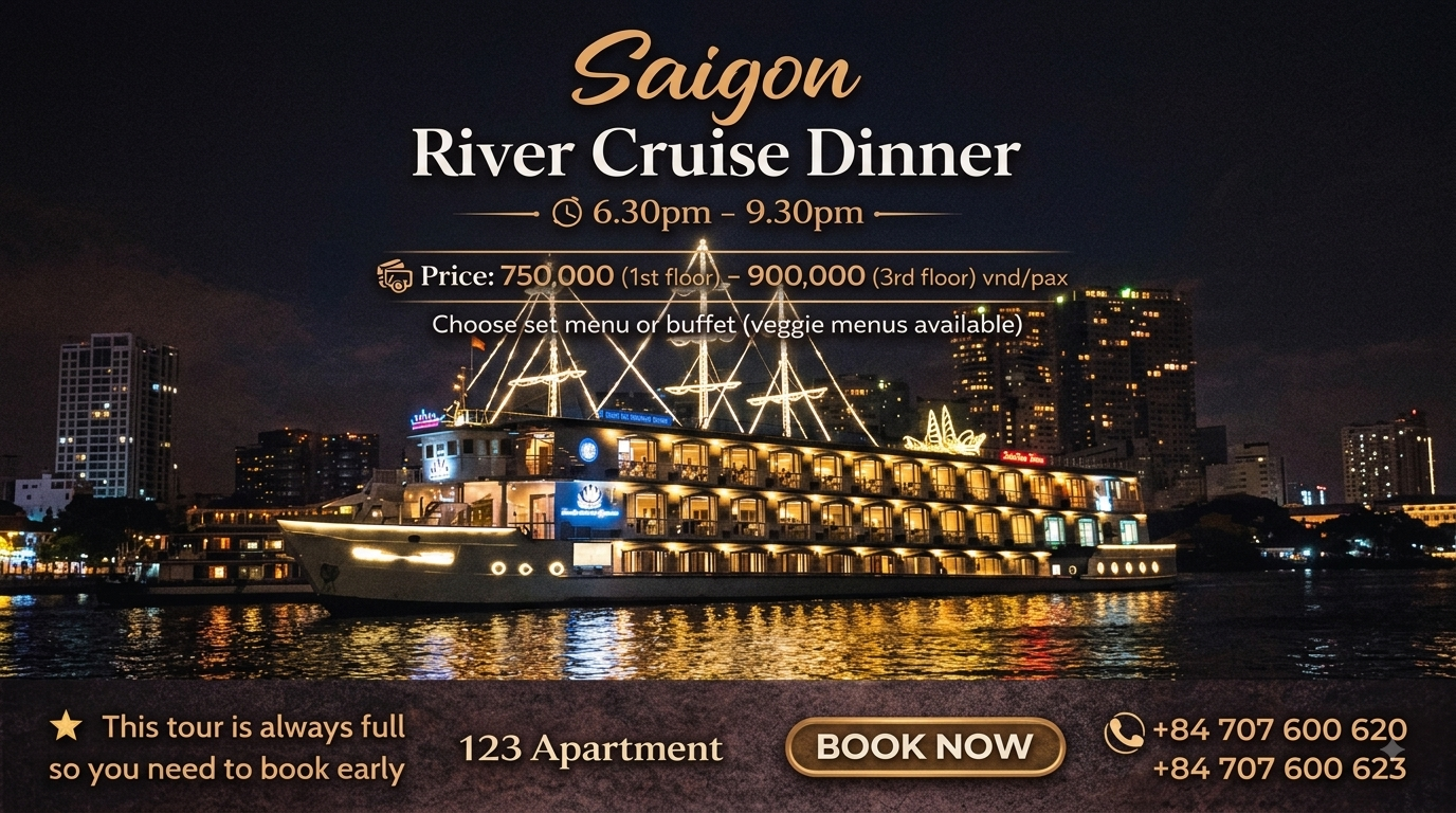 Saigon River Dinner Cruise